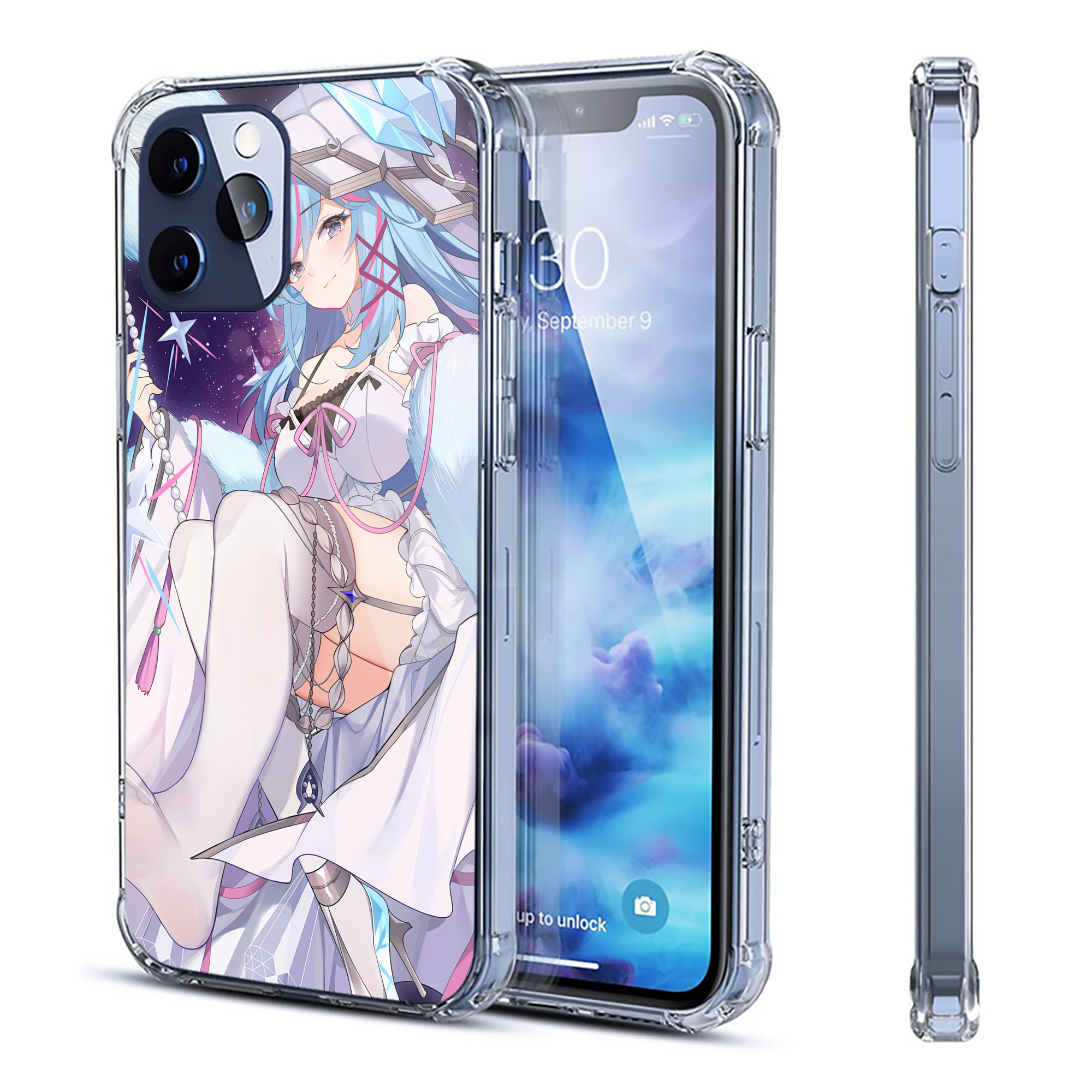 （画像用） 遊☆戯☆王 Yu-Gi-Oh! 【iPhone 12シリーズ対応】透明スマホケース（クリアソフトケース）